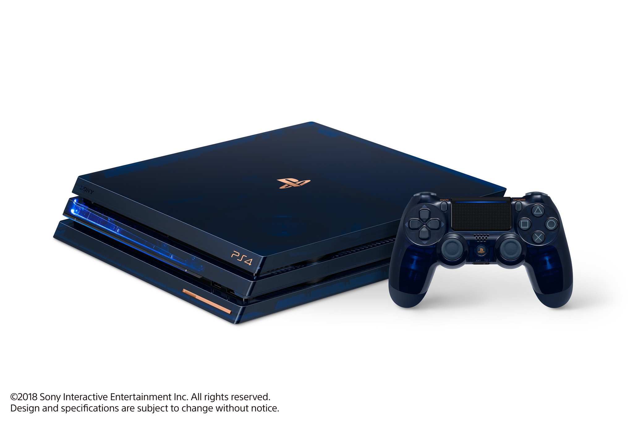 Así es la nueva PlayStation 4 Pro de edición limitada Azul, translúcida, exclusiva y con 2 TB