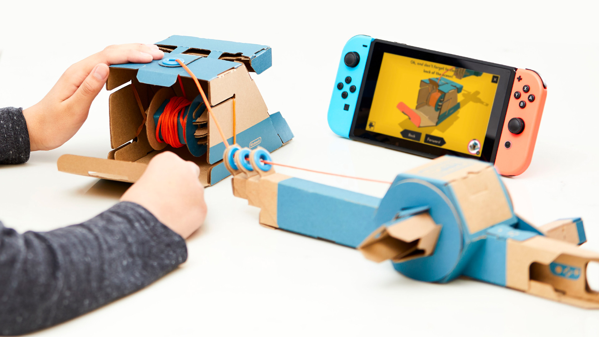 Nintendo Labo es lo nuevo de los de Kyoto Promete sacar nuestro "artemaníaco" interior